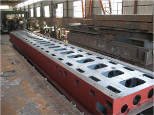 金華對接床身鑄件